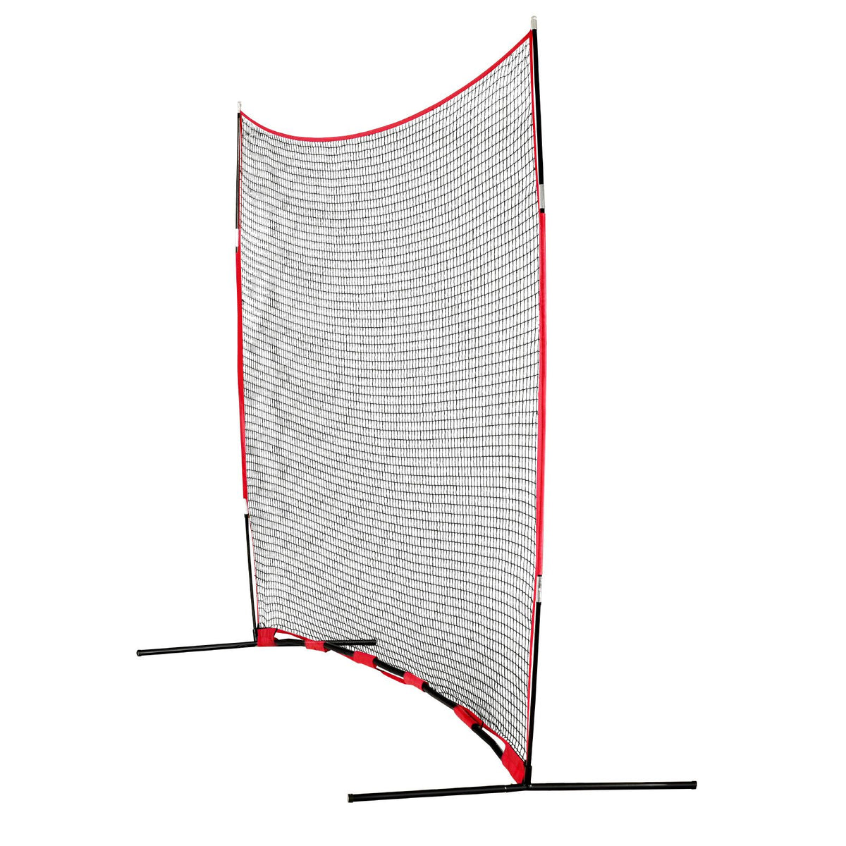Barricade Backstop Net, 16x10 ft Ball Sports Barrier Netting, Portable Practice Equipment with Carry Bag, Protection Screen for Baseball Softball Lacrosse Soccer Hockey Training, for Backyard