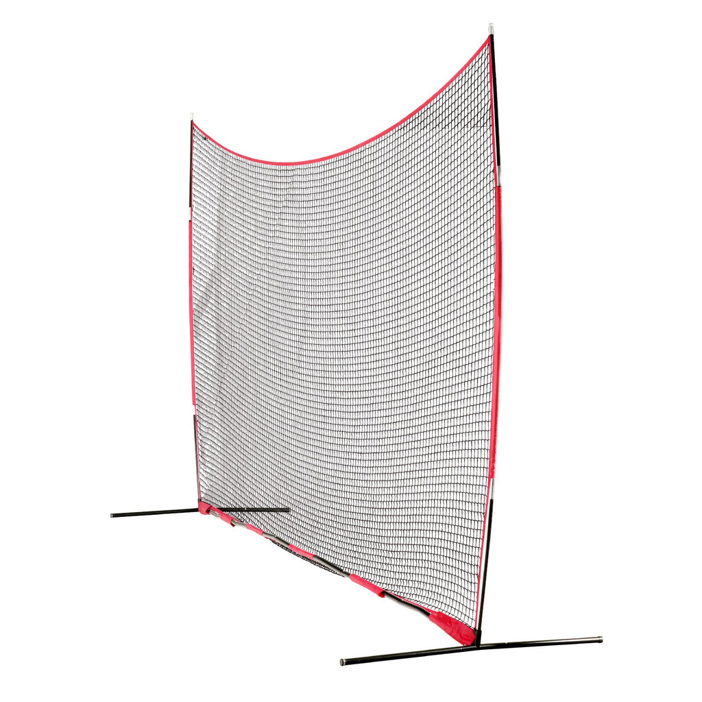 Barricade Backstop Net, 20x10 ft Ball Sports Barrier Netting, Portable Practice Equipment with Carry Bag, Protection Screen for Baseball Softball Lacrosse Soccer Hockey Training, for Backyard