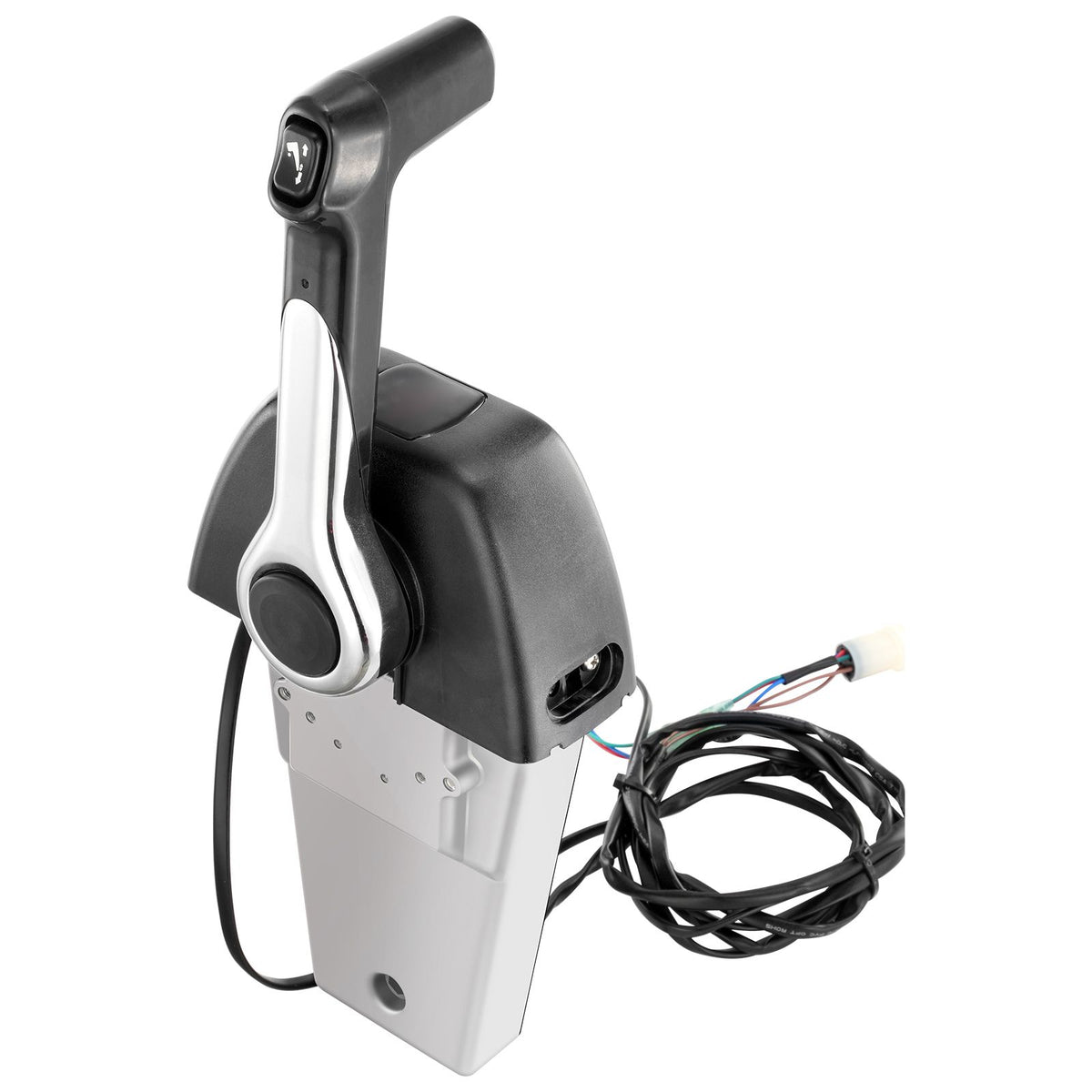 Boat Throttle Control, 5006186 Top-Mounted Outboard Remote Control Box for Evinrude Johnson, Marine Throttle Control Box with Power Trim Switch and Lanyard
