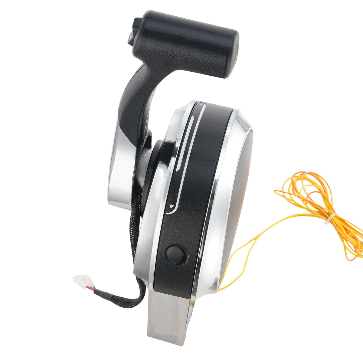 Boat Throttle Control, 8M0059686 Top-Mounted Outboard Remote Control Box for Mercury PT 2-Stroke, Marine Throttle Control Gear Box with Power Trim Switch