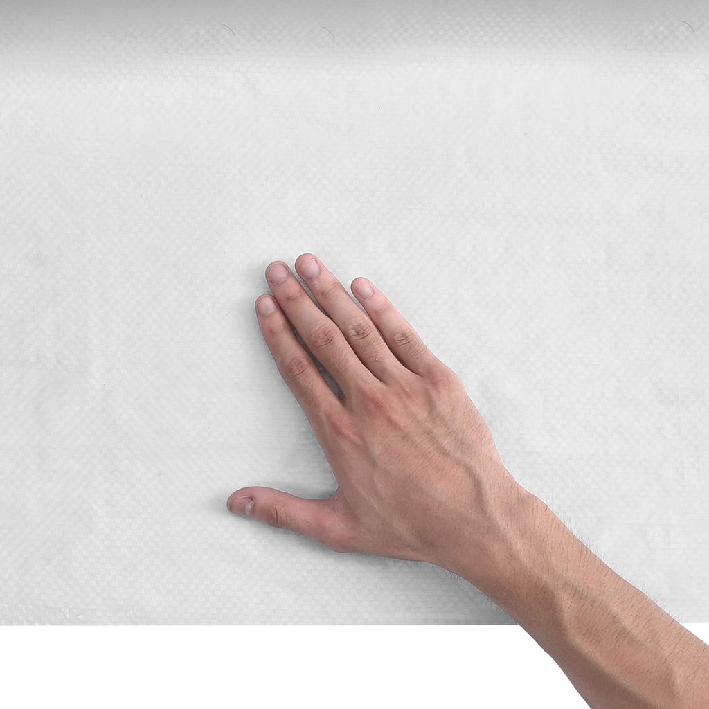 House Wrap, 2.74 x 45.7 mm, 0.13 mm Thick Vapor Barrier, Heavy Duty Plastic Sheeting for Tear-resistant, Drop Cloth Vapor Barrier Covering for Residential & Commercial Construction, White