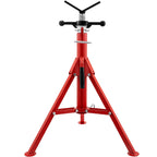 Pipe Jack Stand V-Head Foldable Legs 2500LB Max. Height 52"