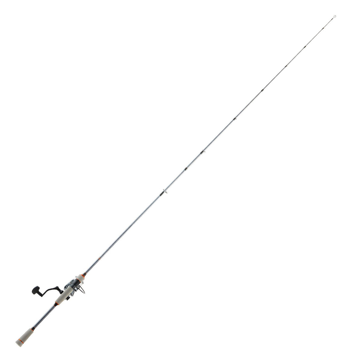 Rod and Fishing Reel Combo, IM6 Fiberglass & Carbon Fiber Spinning Rod and Reel Combo, Bass Fishing Pole with 2m Two-Piece Rods, 6+1 Ball Bearings, Stainless Steel Guides with Ceramic Rings