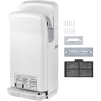 Jet Hand Dryer Blade Hand Dryer Automatic High Speed for Washroom White