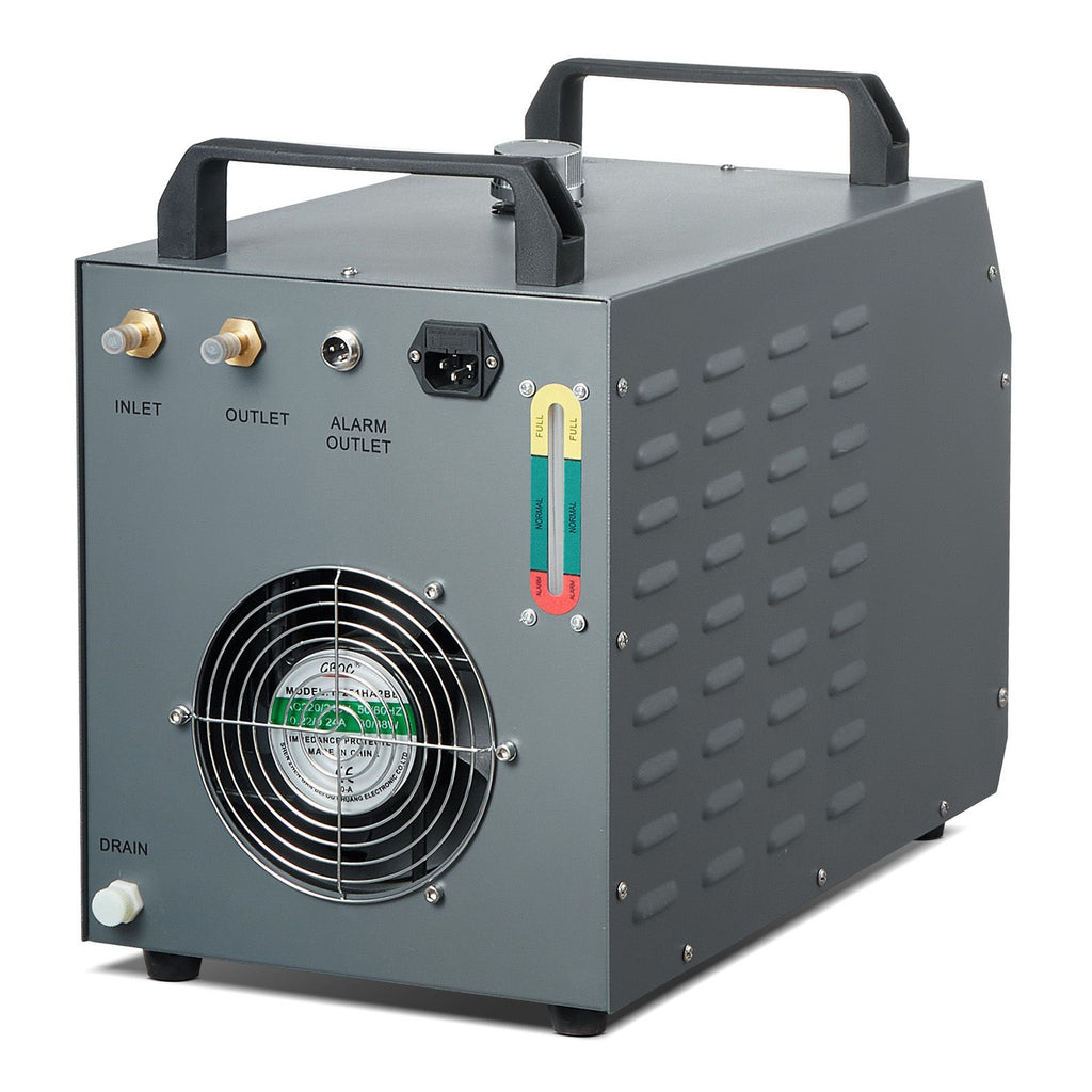Industrial Water Chiller, CW-3000(PRO), 150W Air-Cooled Industrial Water Cooler Cooling System with 12L Water Tank Capacity 18 L/min Max Flow Rate, for Laser Engraving Machine Cooling Machine