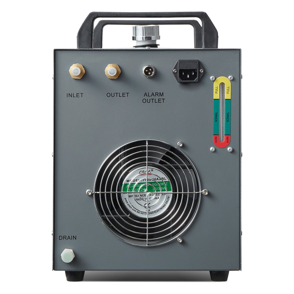 Industrial Water Chiller, CW-3000(PRO), 150W Air-Cooled Industrial Water Cooler Cooling System with 12L Water Tank Capacity 18 L/min Max Flow Rate, for Laser Engraving Machine Cooling Machine