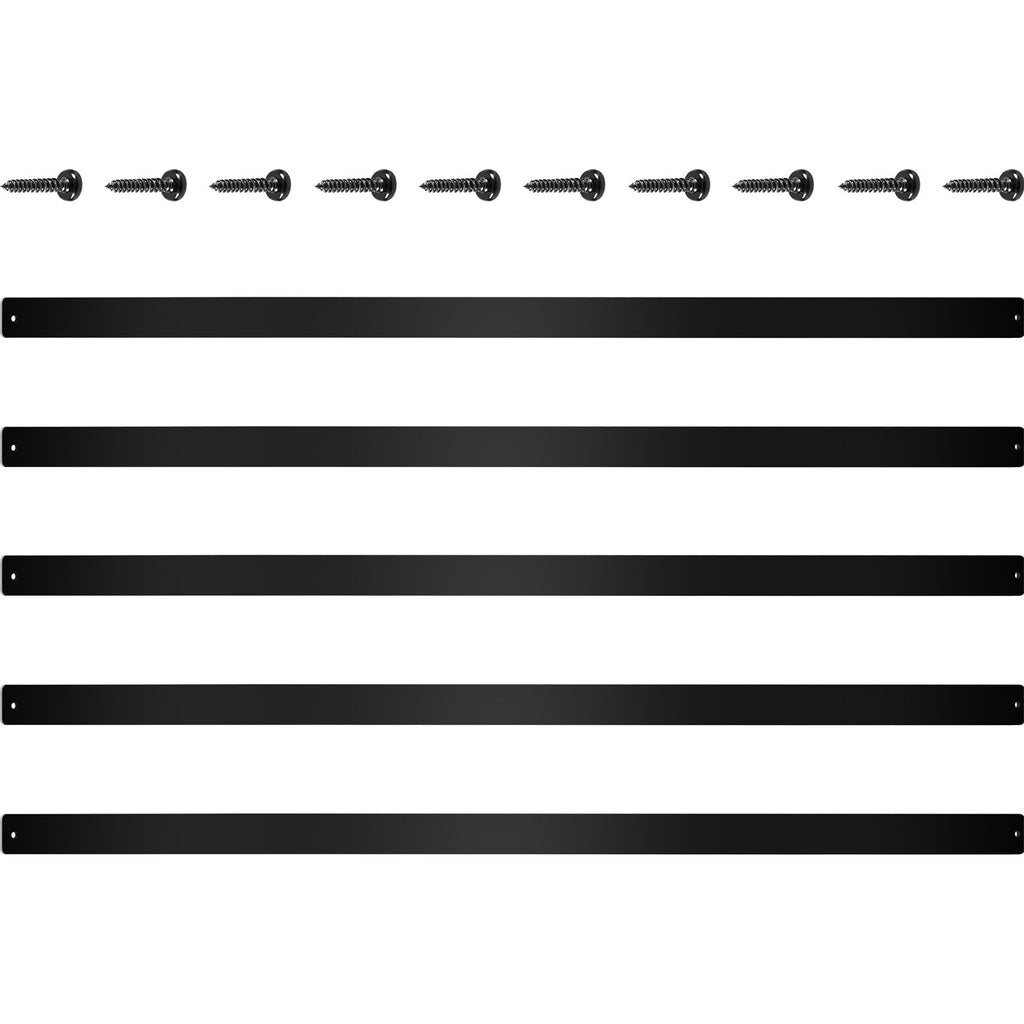 Deck Balusters, 16 Pack Metal Deck Spindles, 29.5\"x1\" Staircase Baluster with Screws, Aluminum Alloy Deck Railing for Wood and Composite Deck, Stylish Baluster for Outdoor Stair Deck Porch
