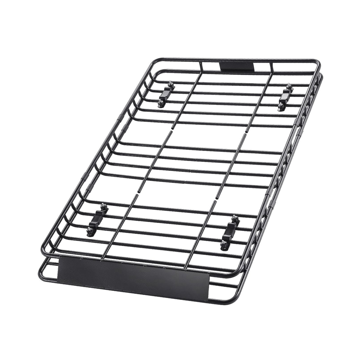 Roof Rack Basket, 1625 x 990 x 105 mm, Universal Rooftop Cargo Carrier with 1120 x 870 x 260 mm Cargo Bag, Net, Ratchet Straps, 113.4 kg Max Load Capacity Car Top Luggage Holder, for SUV Car