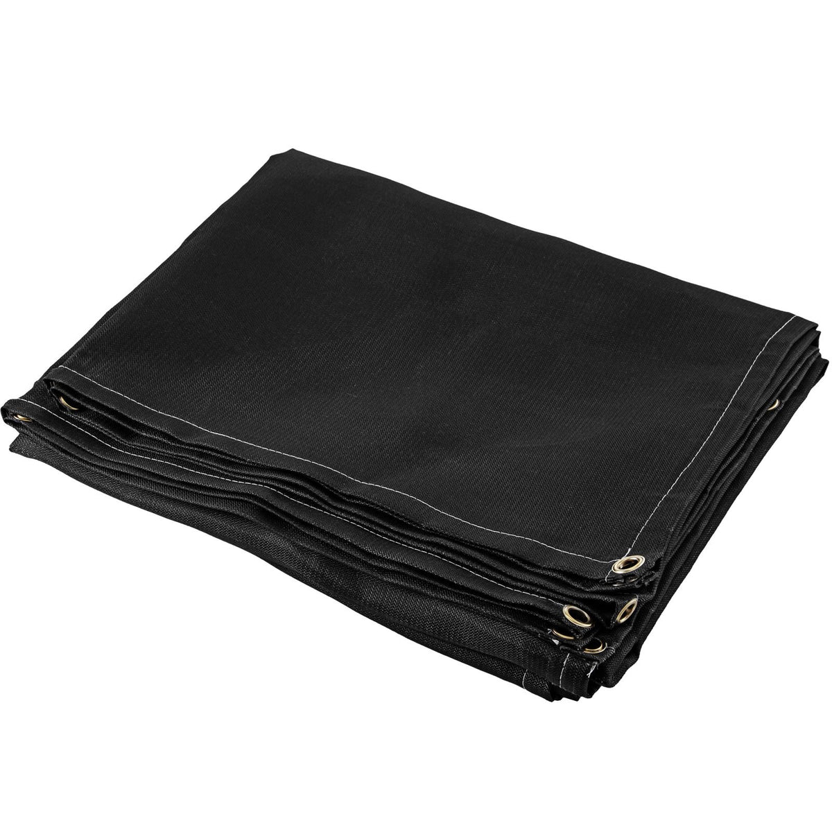 10 x 10 Ft Welding Blanket Black Fiberglass Blanket Portable Fiberglass Fire Retardant Blanket Welding Mat Welding Fireproof Thermal Resistant Insulation With Carry Bag