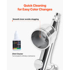 Airbrush Kit Air Brush Kit 1/6 HP Air Compressor Tank 1 Airbrush 3 Tips