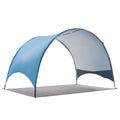 Beach Tent Sun Shelter for 3 Person, UPF 50+ Protection, Portable Sun Shade Canopy with Carrying Bag & Ground Stakes, Lightweight and Easy Setup Beach Umbrella for Camping Fishing Outdoor Picnic