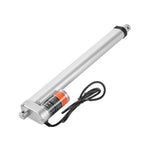 Linear Actuator 12V, 12 Inch High Load 330lbs/1500N Linear Actuator, 0.19"/s Linear Motion Actuator with Mounting Bracket and IP54 Protection