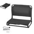 Kayak Seat, Folding Kayak Seat with Comfortable Back Support, Aluminum Alloy Frame & 600D Oxford Fabric, Easy Assembly for Paddling, Fishing and Recreational Kayaking