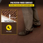 Marine Carpet, 6 x 18 ft Boat Carpeting, Deep Brown Marine Grade Boat Carpet, Indoor/Outdoor Marine Carpeting with Water-Proof TPR Backing, Water-Proof Carpet Roll for Home, Patio, Porch, Deck