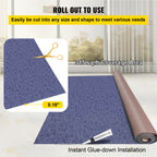 Deep Blue Marine Carpet 6 ft x 52.5 ft Marine Carpeting Marine Grade Carpet for Boats with Waterproof Back Outdoor Rug for Patio Porch Deck Garage Outdoor Area Rug Runner Non-Slide Porch Rug