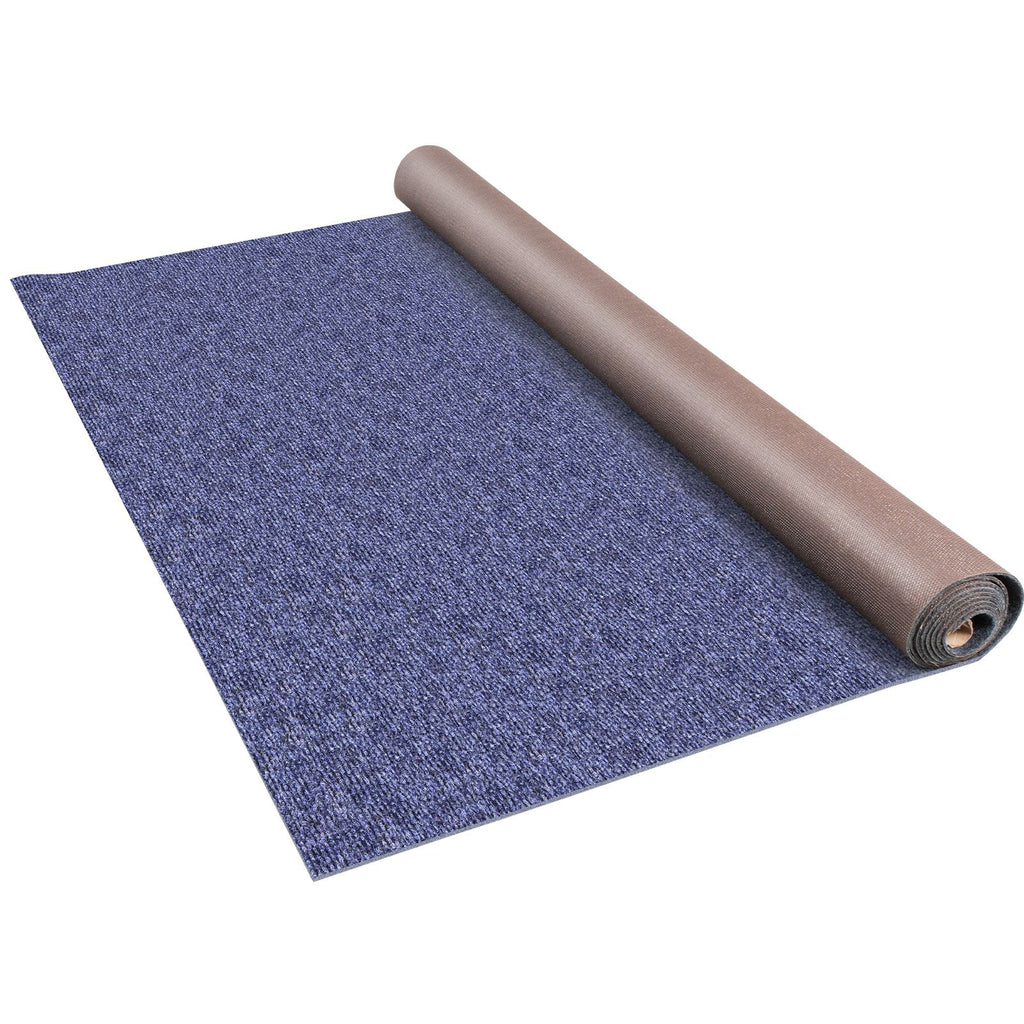 Deep Blue Marine Carpet 6 ft x 52.5 ft Marine Carpeting Marine Grade Carpet for Boats with Waterproof Back Outdoor Rug for Patio Porch Deck Garage Outdoor Area Rug Runner Non-Slide Porch Rug