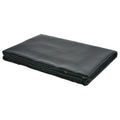Dump Truck Mesh Tarp, 7 x 14 ft, PVC Coated Black Heavy Duty Cover with 5.5" 18oz Double Pocket, Brass Grommets, Reinforced Double Needle Stitch Webbing Fits Manual or Electric Dump Truck System