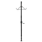 Truck Hitch Game Hoist, 500 lbs Load Capacity, Hunting Deer Hoist with 2-inch Receiver, 360-Degree Swivel Shaft & Adjustable Height, Includes Gambrel Winch for Skinning & Cleaning Game