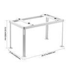 Mini Split Ground Stand Adjustable Anti Vibration for 9000-36000 BTU