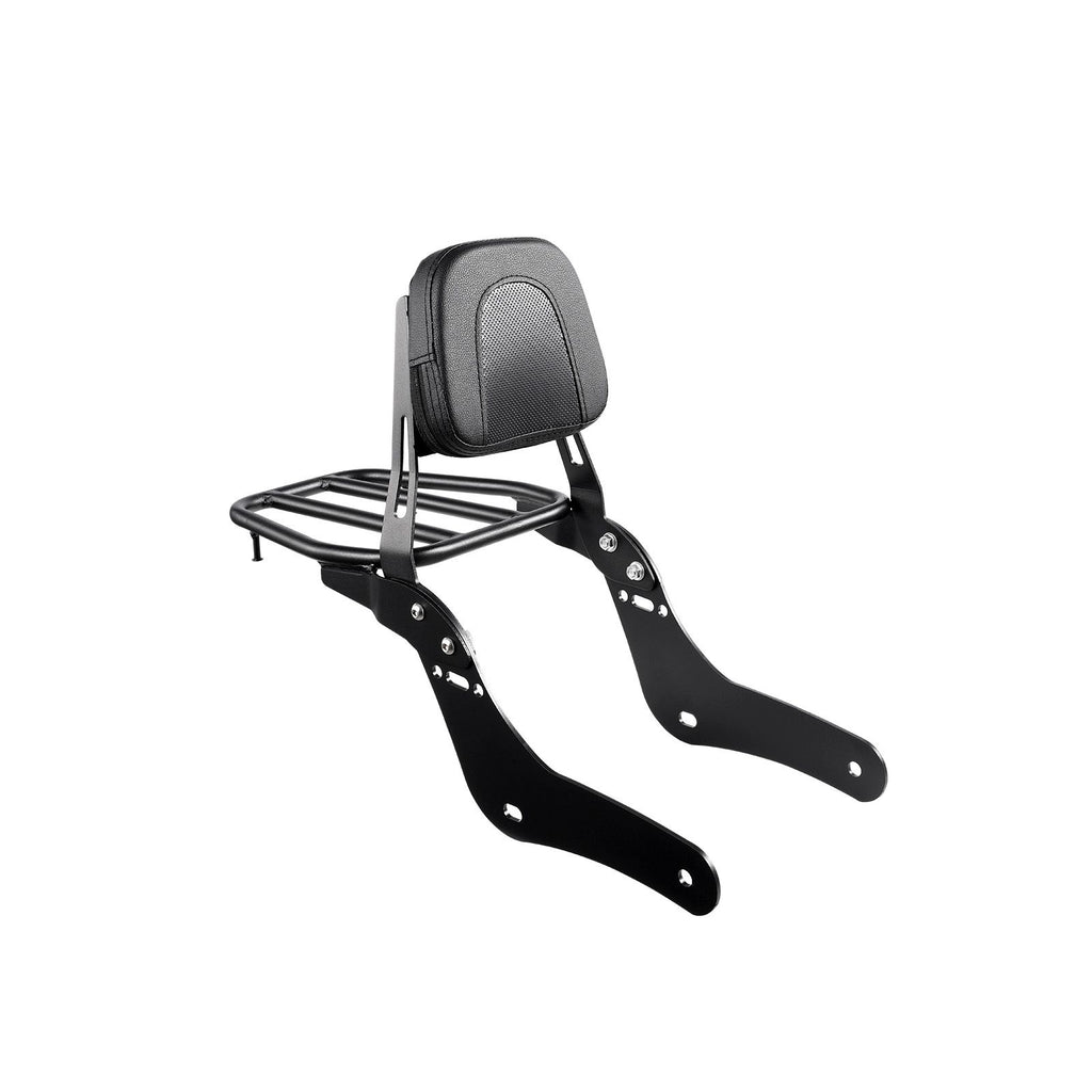 Motorcycle Backrest Sissy Bar with Luggage Rack for Honda Rebel 2017-2022