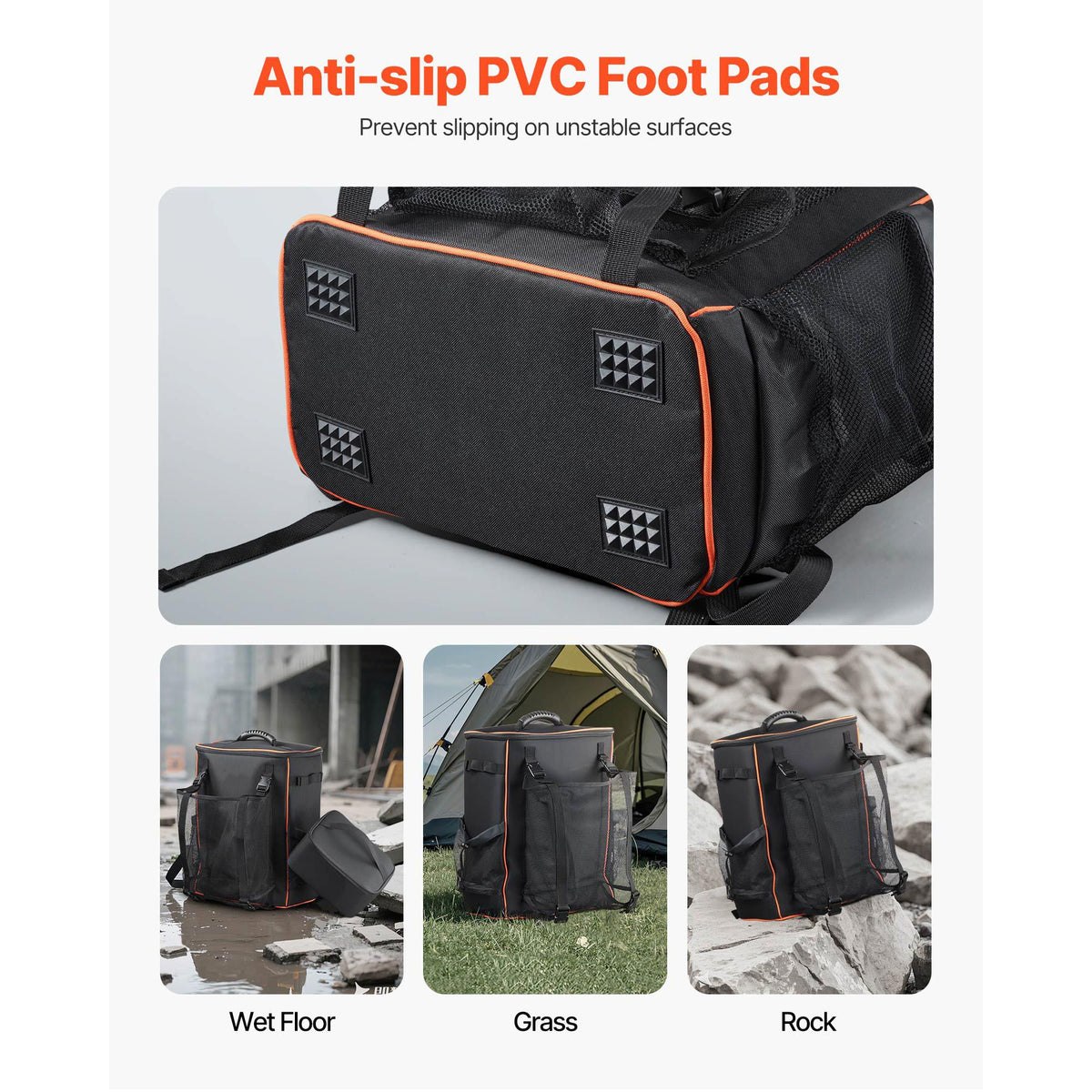 33L Welding Backpack 600D Polyester Welder Backpack for Tools and Helmet