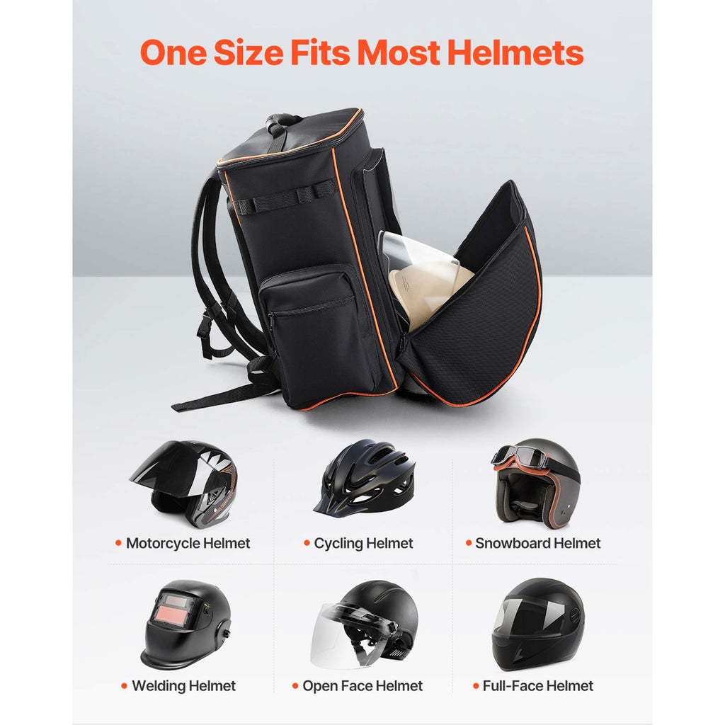 35.6L Welding Backpack 600D Polyester Welder Backpack for Tools and Helmet