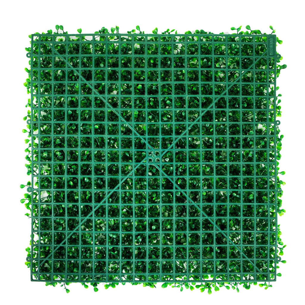 12PCS 10x10 inch Artificial Boxwood Panels, Boxwood Hedge Wall Mat,Artificial Grass Backdrop Wall, Privacy Hedge Screen UV Protected for Outdoor Indoor Garden Fence Backyard