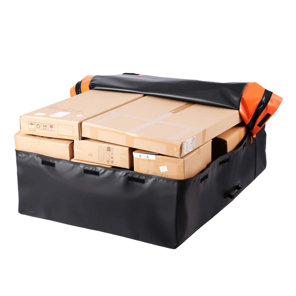 Truck Bed Cargo Bag, Waterproof 840D PVC, 130 x 102 x 55.5 cm (26 Cubic Feet), Heavy Duty Cargo Bag for Truck Bed with 4 Bungee Cords with Hooks, Fits a Variety of SUV and Pickup Trucks