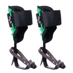 Tree Climbing Spikes, 1 Pair Alloy Steel Climbing Spurs, 350lbs Load Capacity Tree Climbing Gear with Straps and Spike Protectors, Arborist Equipment for Climbers, Hunting, Fruit Picking, Green