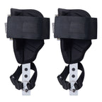 Tree Climbing Spikes, 1 Pair Aluminum Climbing Spurs, 350lbs Load Capacity Tree Climbing Gear with Straps and Spike Protectors, Arborist Equipment for Climbers, Hunting, Fruit Picking, White