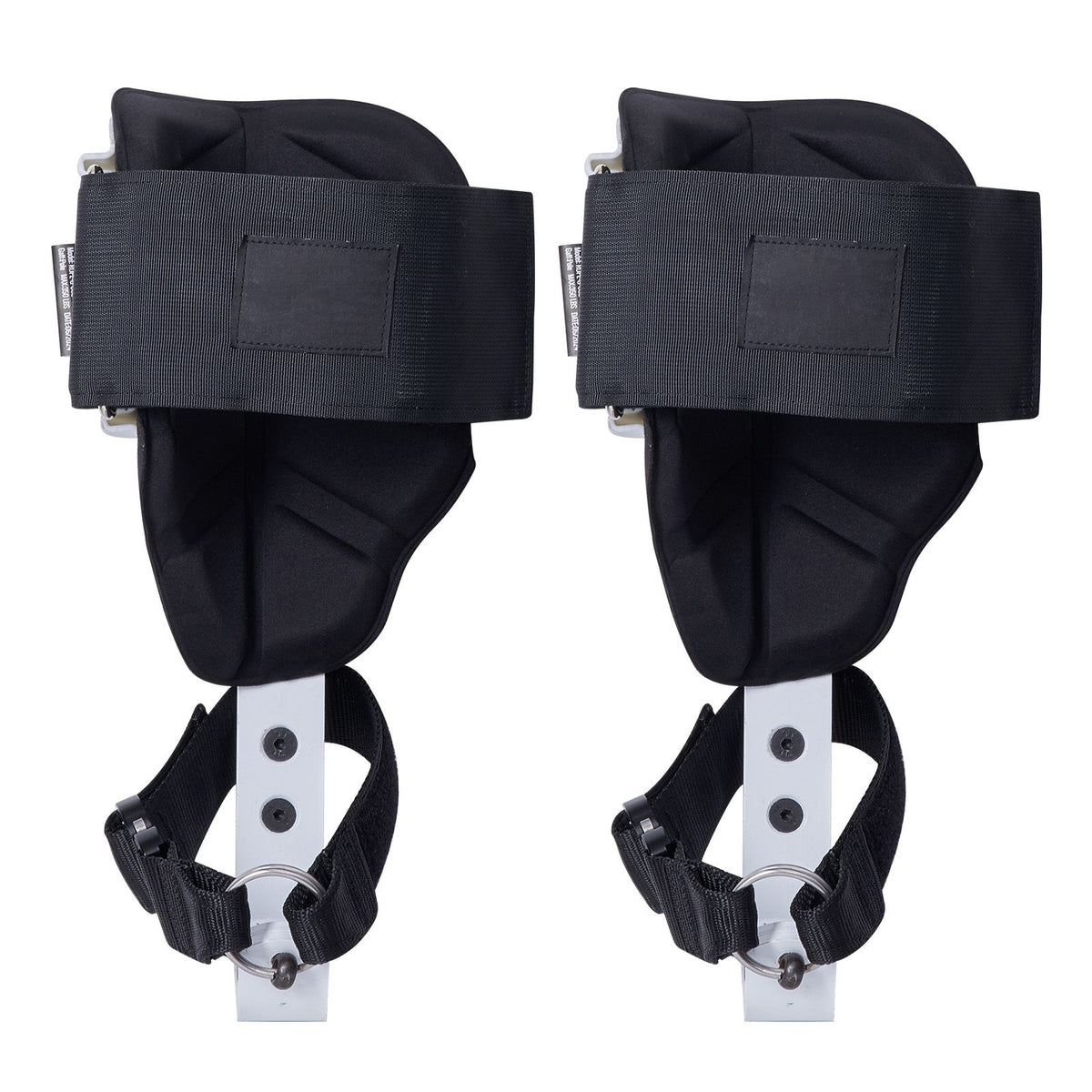Tree Climbing Spikes, 1 Pair Aluminum Climbing Spurs, 350lbs Load Capacity Tree Climbing Gear with Straps and Spike Protectors, Arborist Equipment for Climbers, Hunting, Fruit Picking, White