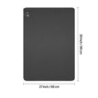 Grounding Mat, 680 x 990 mm Anti-Slip PU Leather Earthing Mat, with 15 Feet Grounding Cord, Grounding Pad for Sleep, Boost Energy, Improve Sleep, Reduce Anxiety at Home Office or Work
