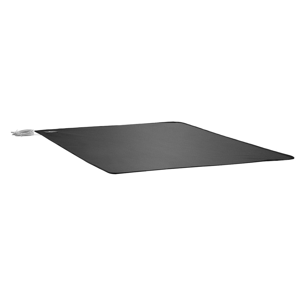 Grounding Mat, 680 x 990 mm Anti-Slip PU Leather Earthing Mat, with 15 Feet Grounding Cord, Grounding Pad for Sleep, Boost Energy, Improve Sleep, Reduce Anxiety at Home Office or Work