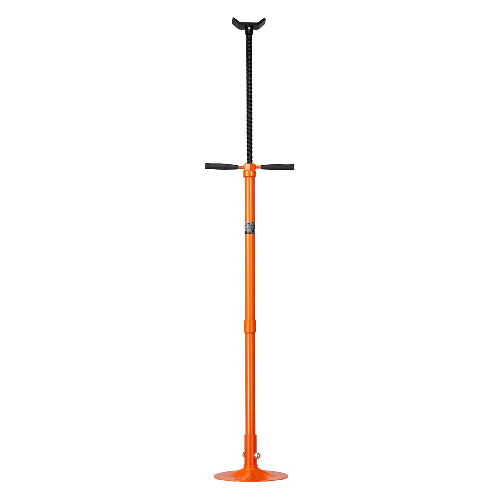 Underhoist Support Stand, 3/4 Ton Capacity Under Hoist Jack Stand, Lifting from 52.8 to 76 in, Self-Locking Threaded Screw, Bearing Mounted Spin Handle Pole Jack, Support Vehicle Components