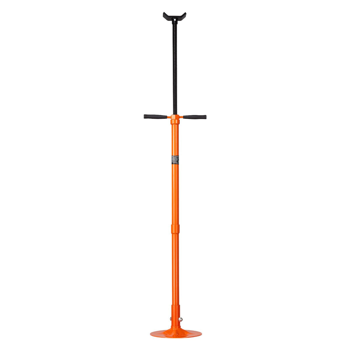 Underhoist Support Stand, 3/4 Ton Capacity Under Hoist Jack Stand, Lifting from 52.8 to 76 in, Self-Locking Threaded Screw, Bearing Mounted Spin Handle Pole Jack, Support Vehicle Components