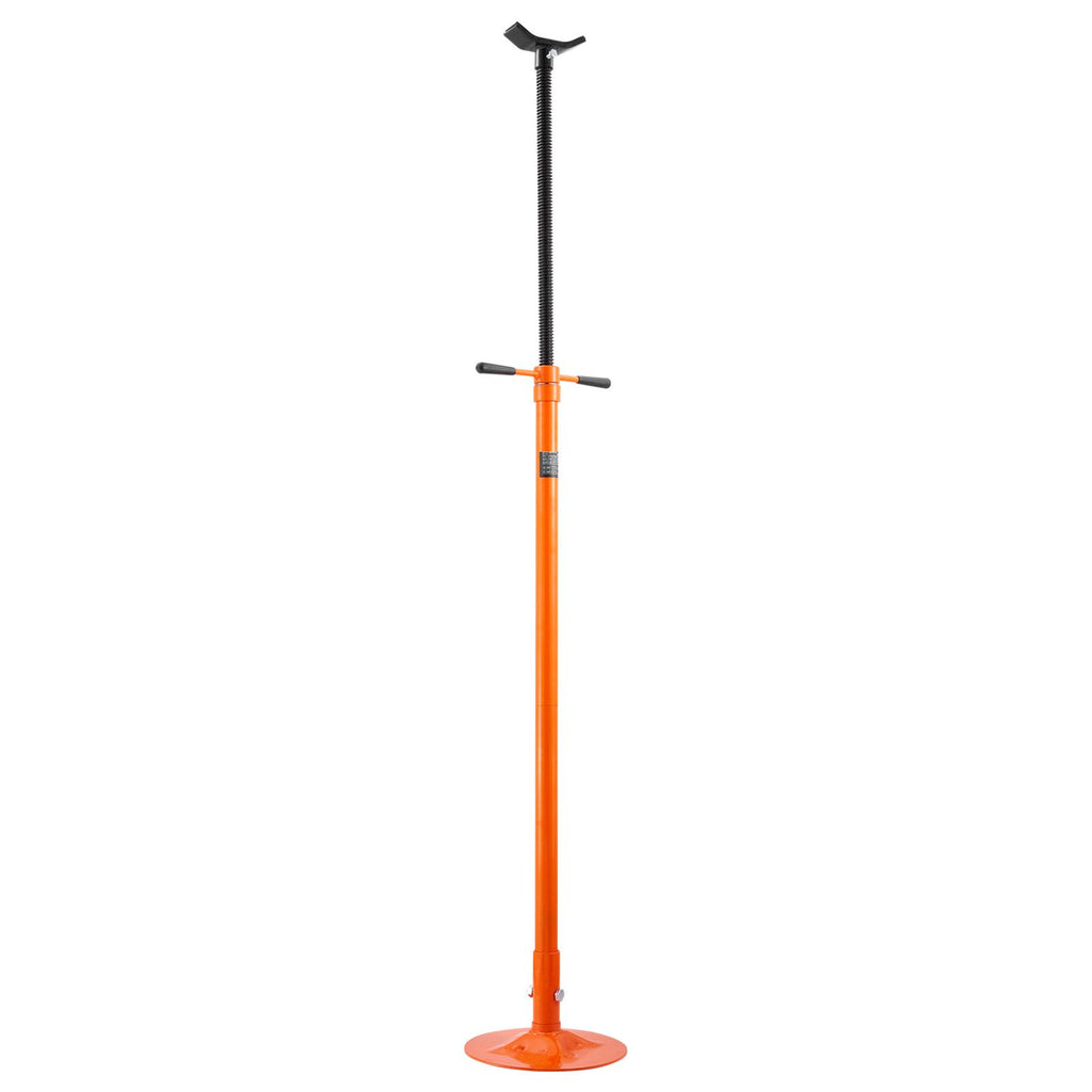 Underhoist Support Stand, 3/4 Ton Capacity Under Hoist Jack Stand, Lifting from 52.8 to 76 in, Self-Locking Threaded Screw, Bearing Mounted Spin Handle Pole Jack, Support Vehicle Components