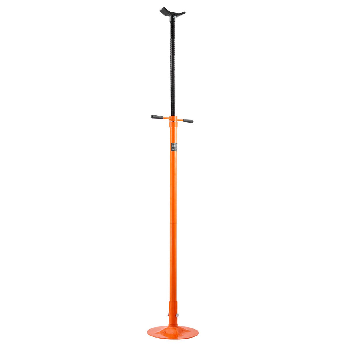 Underhoist Support Stand, 3/4 Ton Capacity Under Hoist Jack Stand, Lifting from 52.8 to 76 in, Self-Locking Threaded Screw, Bearing Mounted Spin Handle Pole Jack, Support Vehicle Components
