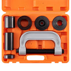 Ball Joint Press Kit, 10 pcsTool Kit, C-press Ball joint Remove and Install Tools, for Most 2WD and 4WD Cars, Heavy Duty Ball Joint Repair Kit for Automotive Repairing