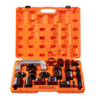 Ball Joint Press Kit, 25 pcsTool Kit, C-press Ball joint Remove and Install Tools, for Most 2WD and 4WD Cars, Heavy Duty Ball Joint Repair Kit for Automotive Repairing