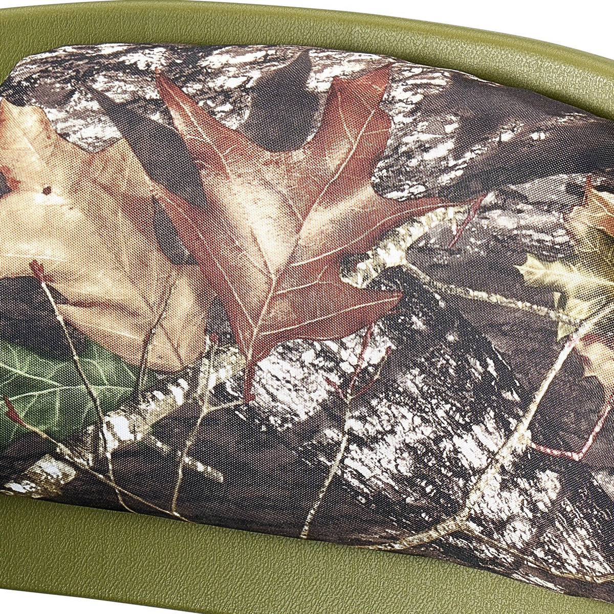 Boat Seat, Low Backrest, Folding Fishing Boat Seat with Thickened Sponge Cushion & PU Polyester Fabric, Strong PP Frame, Flip Up Boat Seat for Fishing Boats, Yachts, Ships, Camouflage Color