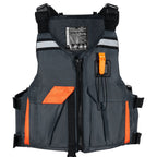 Life Vest for Watersports (PFD), Life Jacket with Waterproof Nylon & 96N Buoyancy, Life Vest/Jacket for Any Water Activity-Fishing, Kayaking, Surfing and More, Men and Women L