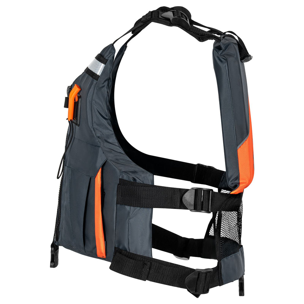 Life Vest for Watersports (PFD), Life Jacket with Waterproof Nylon & 96N Buoyancy, Life Vest/Jacket for Any Water Activity-Fishing, Kayaking, Surfing and More, Men and Women L