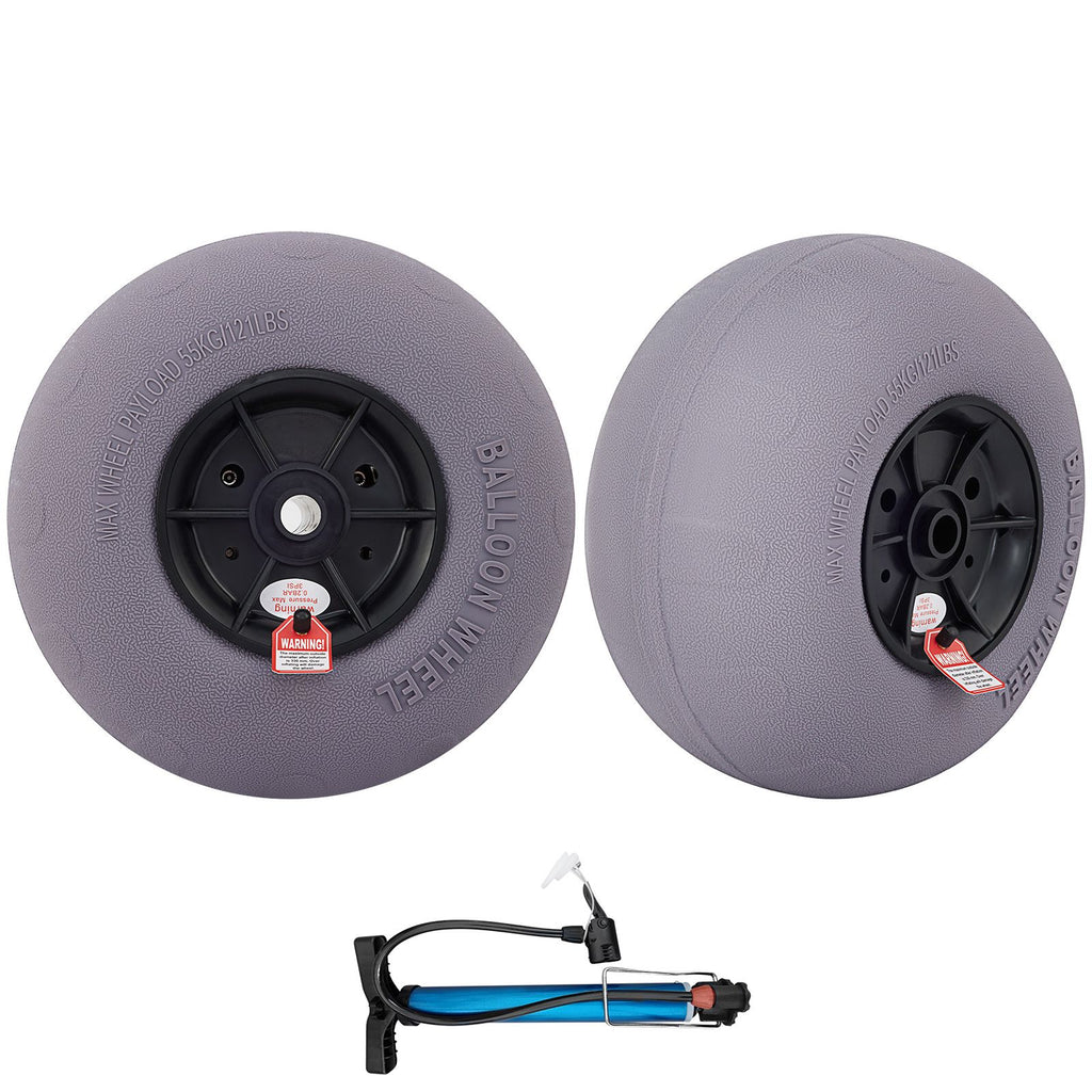 Balloon Beach Wheels Replacement Beach Tires 13" TPU 121 LBS Load Capacity