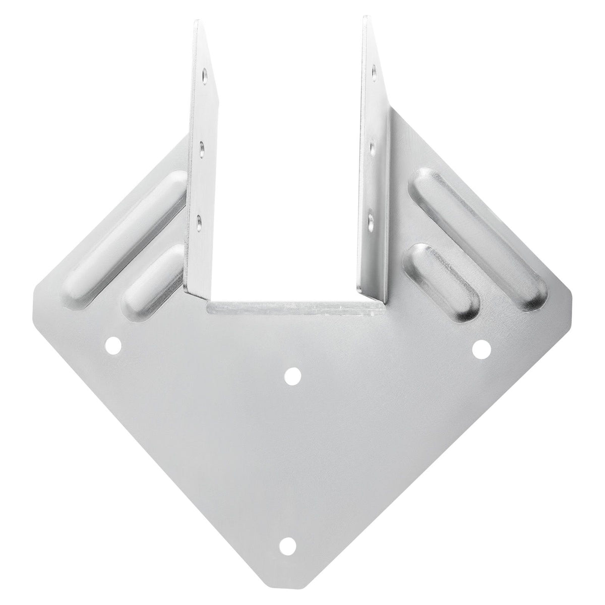 Hurricane Ties for Rafter, Inner Size 5.31x1.57x2.48 in / 135x40x63 mm, Heavy Duty Hurricane Straps, Heavy Duty Rafter Ties Brackets Joist Hangers for Roof Beam Wooden Construction, 25 Pcs