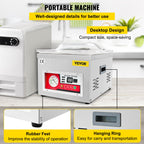 Chamber Vacuum Sealer Vacuum Packaging Machine 6.5 cbm/h Pump Rate 220V