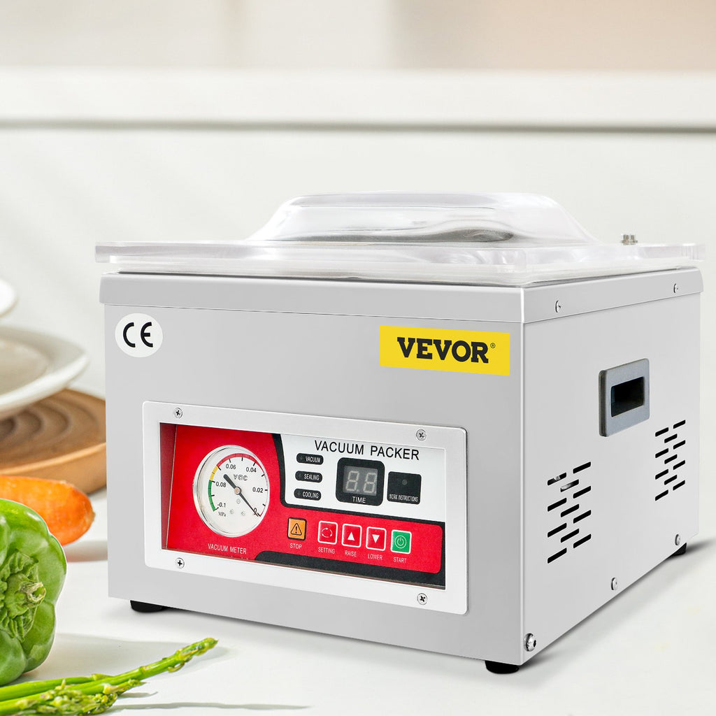 Chamber Vacuum Sealer Vacuum Packaging Machine 6.5 cbm/h Pump Rate 220V