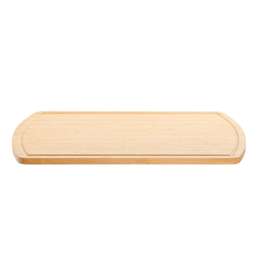 Noodle Board Stove Cover, Stove Top Cover Board for Gas Burner & Electric Stove, Bamboo Wood Cutting Board with Juice Grooves, RV Stovetop/ Kitchen Sink Cover for Counter Space & Tray, Natural