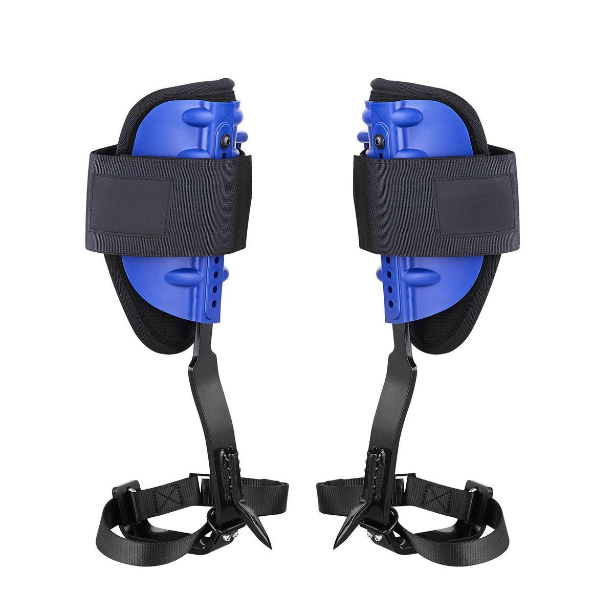 Tree Climbing Spikes Set, Height-Adjustable Tree Climbing Gear with Straps & Waist Harness, 159 kg Load Capacity, Heavy Duty Steel Climb Spurs Arborist Equipment for Fruit Picking Hunting