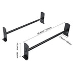 2 Bars Van Roof Ladder Rack 500 LBS Adjustable 35.8" to 57.5" Alloy Steel