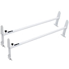 2-Bar Van Roof Ladder Rack Alloy Adjustable 47.2"-78.7" for Full-Size Vans